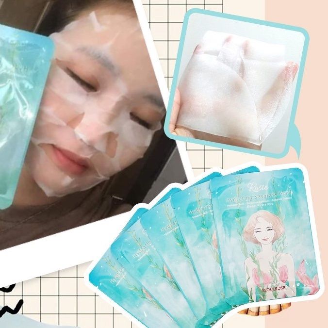  Mặt Nạ SeoulRose Rosie Hydrating Seagrass Mask 