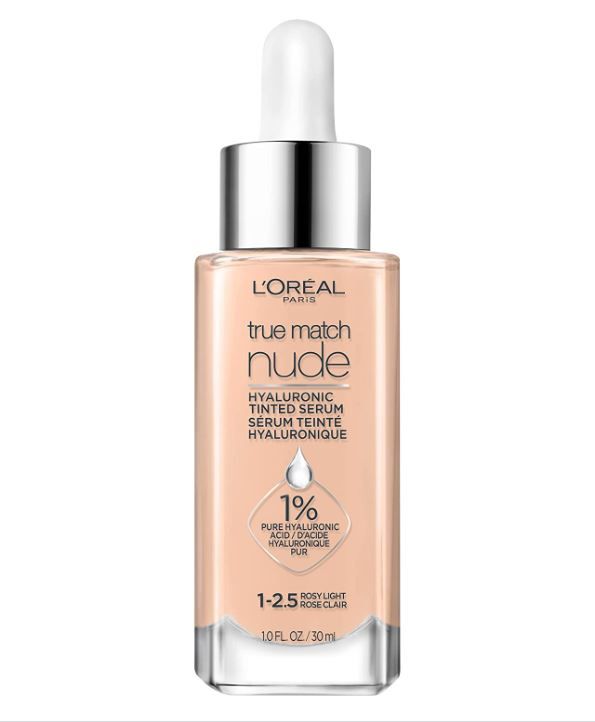  Kem Nền Dạng Tint Che Phủ Cao, Chứa Serum HA L'OREAL True Math Nude Hyaluronic Tinted Serum 2022 