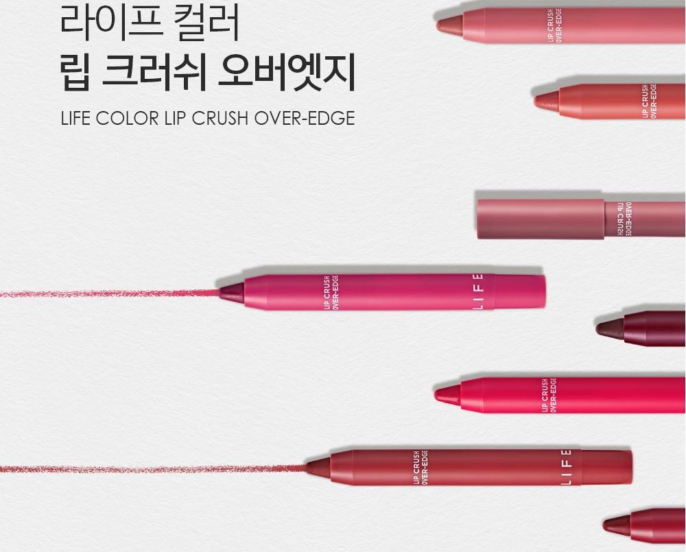 Son Bút Chì It's Skin Life Color Lip Crush Over-Edge 1