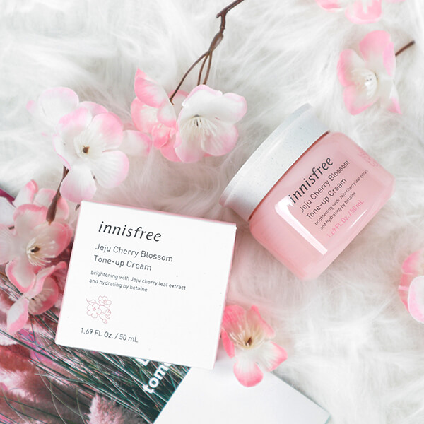 Innisfree Jeju Cherry Blossom Tone Up Cream - Bici Cosmetics