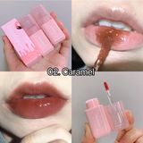  Son Bóng Lùn Dưỡng Ẩm DAIMANPU Doughnut Mirror Lip Glaze 