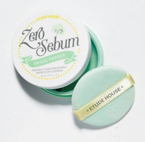 Zero Sebum Drying Powder Etude House là phấn phủ dạng bột hút dầu và kiểm soát bã nhờn hiệu quả 2 Zero Sebum Drying Powder Etude House là phấn phủ dạng bột hút dầu và kiểm soát bã nhờn hiệu quả 1