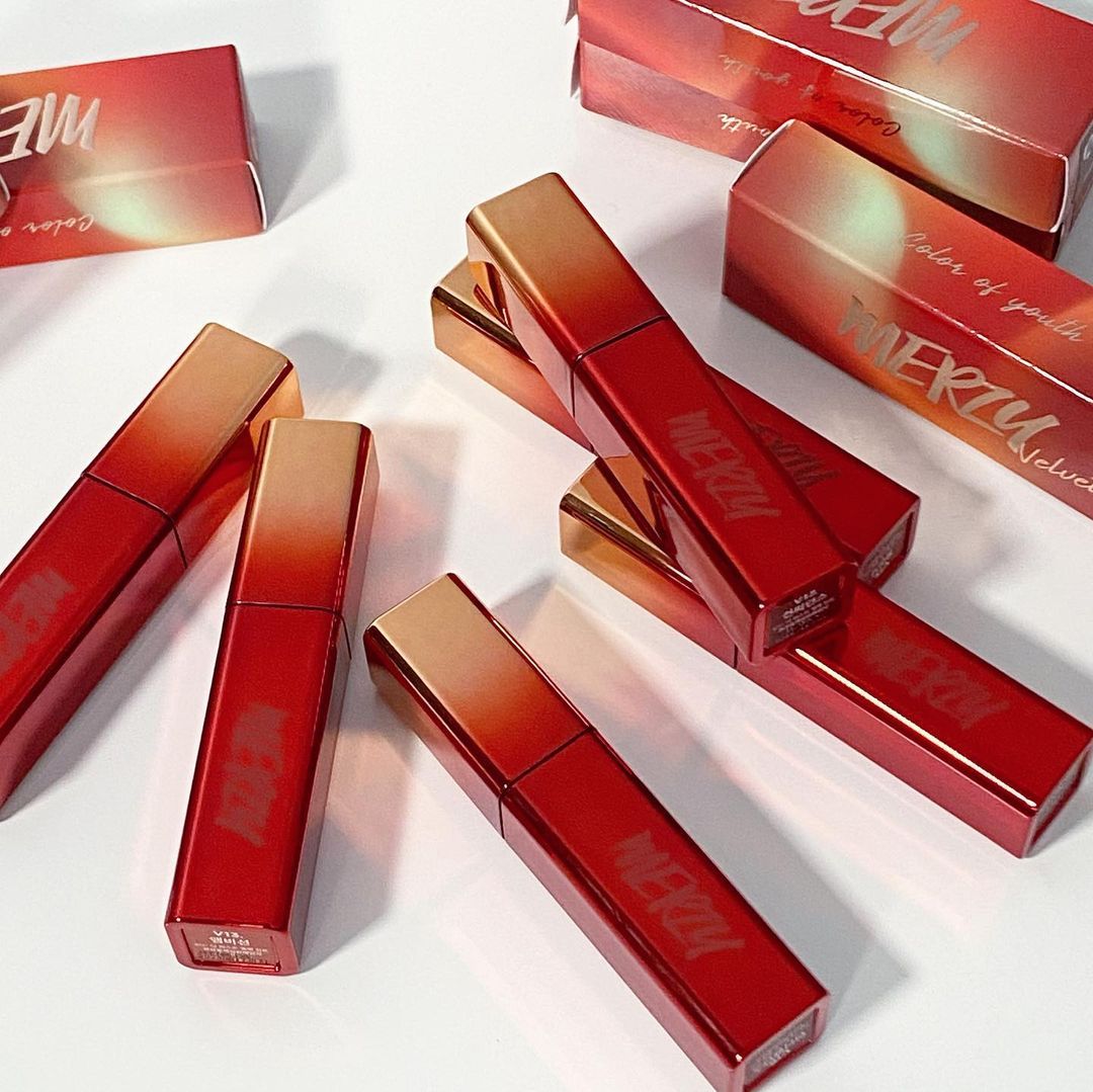  [Red Edition] Son Kem Merzy The First Velvet Tint Season 3 Vỏ Đỏ 