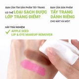  (Mẫu Mới 2023) Nước Tẩy Trang Mắt Và Môi Innisfree Apple Seed Lip & Eyes Remove 100ml 