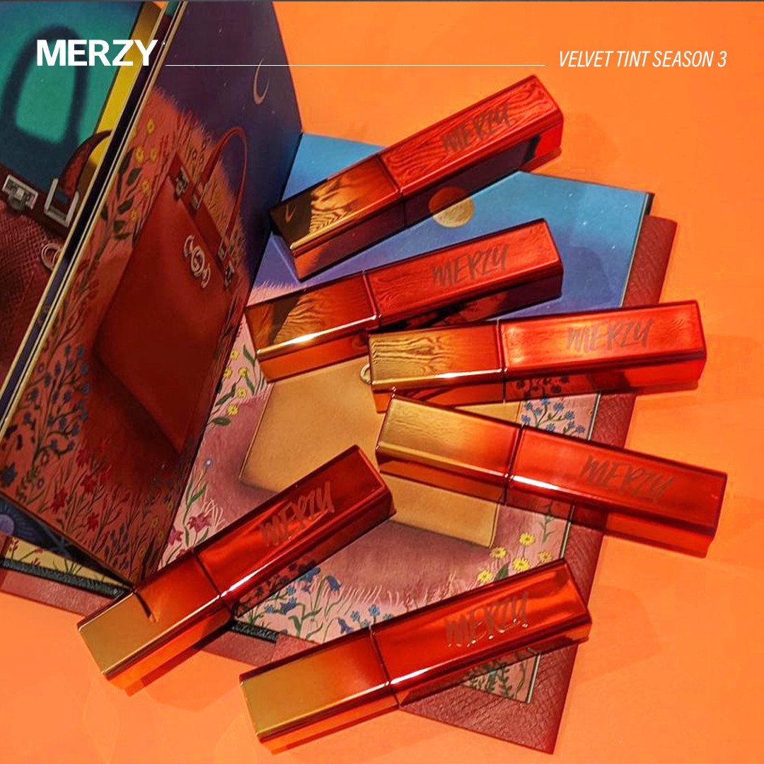  [Red Edition] Son Kem Merzy The First Velvet Tint Season 3 Vỏ Đỏ 