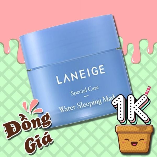  [Đồng Giá 1k Khi Mua Hóa Đơn 800k] Mặt Nạ Ngủ Cung Cấp Nước Laneige Water Sleeping Mask Mini Size 