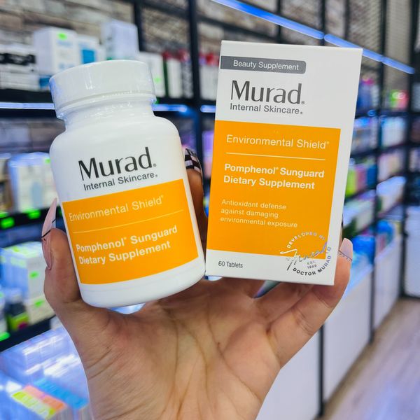  Viên Uống Chống Nắng Bảo Vệ Da MURAD Environmental Shield Pomphenol Sunguard Dietary Supplement - 60 viên 