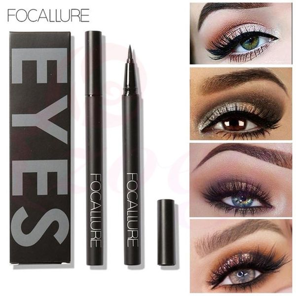  Bút Dạ Kẻ Mắt FOCALLURE Chống Nước Intense Liquid Eyeliner 