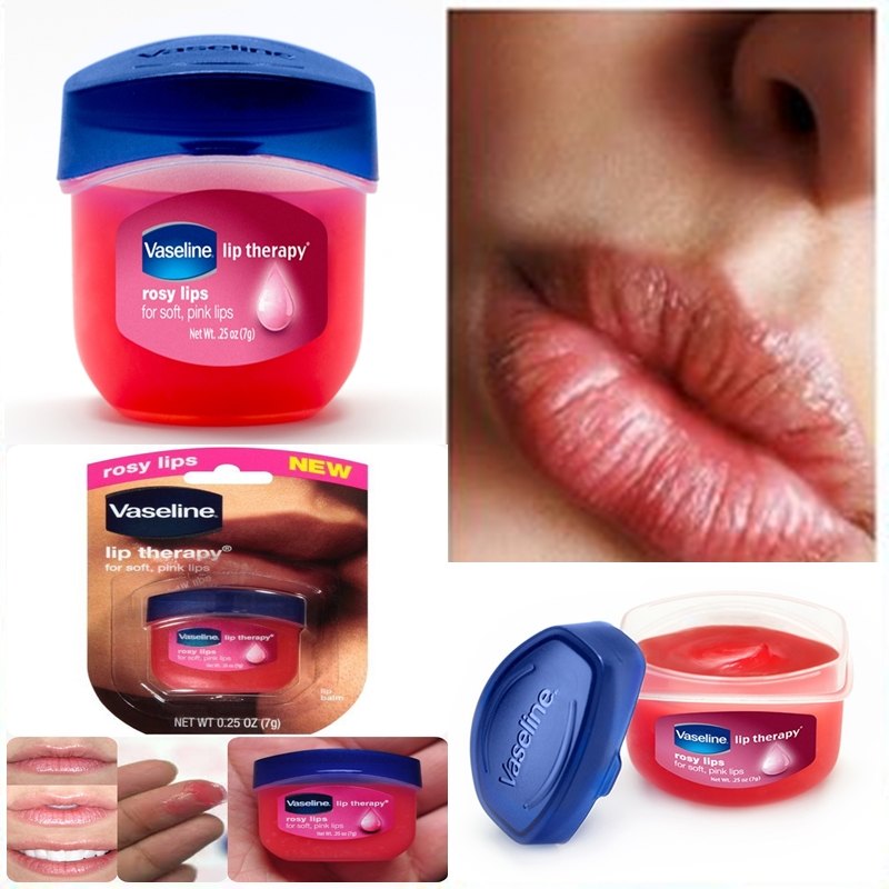 Son dưỡng môi Vaseline Lip cho bạn một đôi môi và làn da mềm, mượt hơn. 