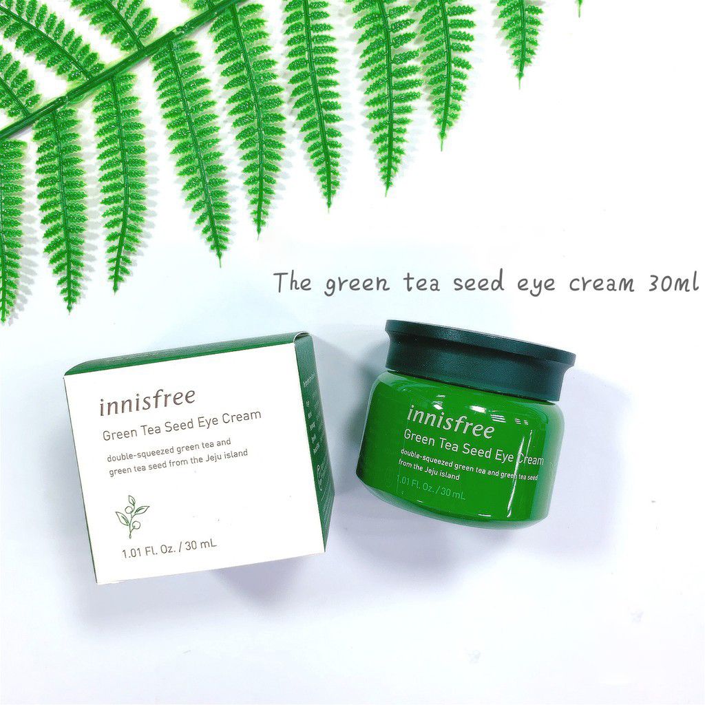  Kem Dưỡng Mắt Trà Xanh Innisfree Green Tea Seed Eye Cream 30ml 