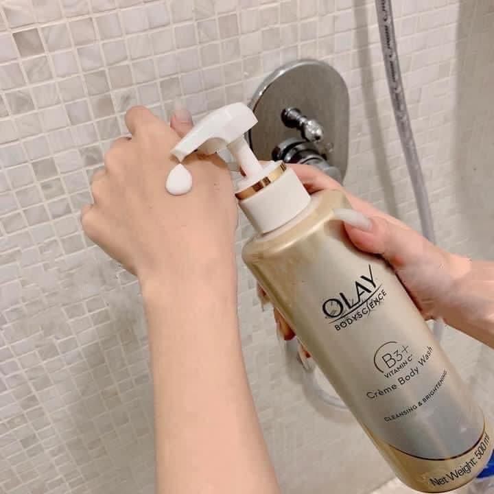  Sữa Tắm Dưỡng Trắng Da OLAY B3 + Vitamin C Body Wash 500g - Thái Lan 