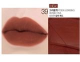  (Màu Mới 39) Son Kem BBIA Last Velvet Lip Tint Version 8 (màu 35 - 36 - 37 - 38- 39) 