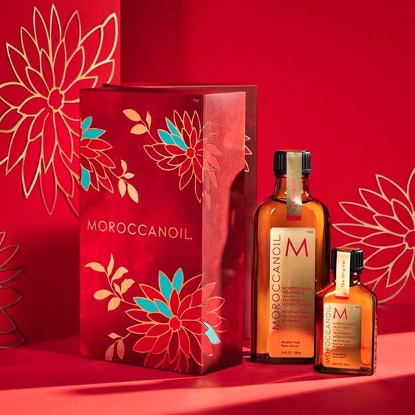  Gift Set Phiên Bản Giới Hạn Tết 2023 Tinh Dầu Dưỡng Tóc MOROCCANOIL Hair Treatment (100ml+25ml) Chính Hãng 