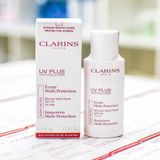  Kem Chống Nắng Không Chứa Dầu Clarins UV Plus Multi Protection Non Tinted SPF 50 - 50ml (07/2024) 