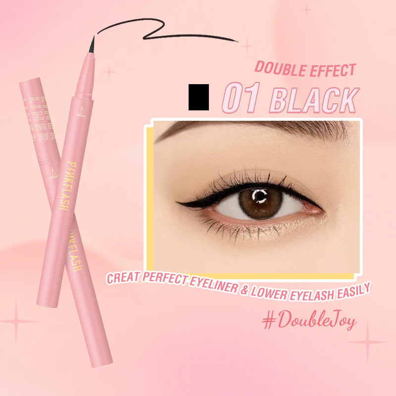  Kẻ Mắt Nước Lâu Trôi PINK FLASH Hypersharp Liquid Eyeliner | PF-E05 