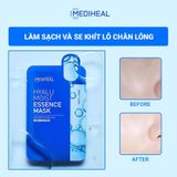  Mặt Nạ Giấy Cấp Ẩm, Ngừa Lão Hóa, Căng Bóng Da Chuyên Sâu MEDIHEAL Essence/Ampoule/Water Mask 