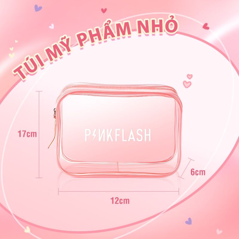  Túi Đựng Mỹ Phẩm PINKFLASH Makeup Bag - Mẫu Mới 2023 