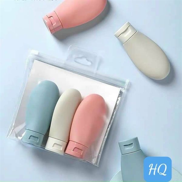  Set 3 Tuýp 60ml Chiết Mỹ Phẩm Tiện Lợi 