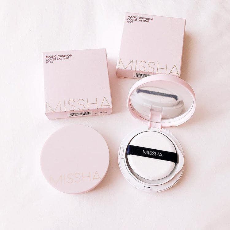 Phấn Nước Kiềm Dầu Missha Magic Cushion Cover Lasting SPF50+ PA+++ ...