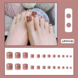  Set 24 Móng Chân Giả NAILS Nghệ Thuật (Kèm Keo) Nội Địa Trung 