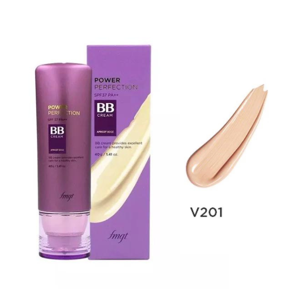  (Size Lớn 40g) BB Cream Tím THEFACESHOP fmgt Power Perfection SPF37 PA++ 