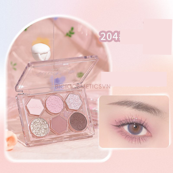  Bảng Phấn Mắt 6 Ô Lucky GOGO TALES Springfield Flower Eyeshadow Palette 