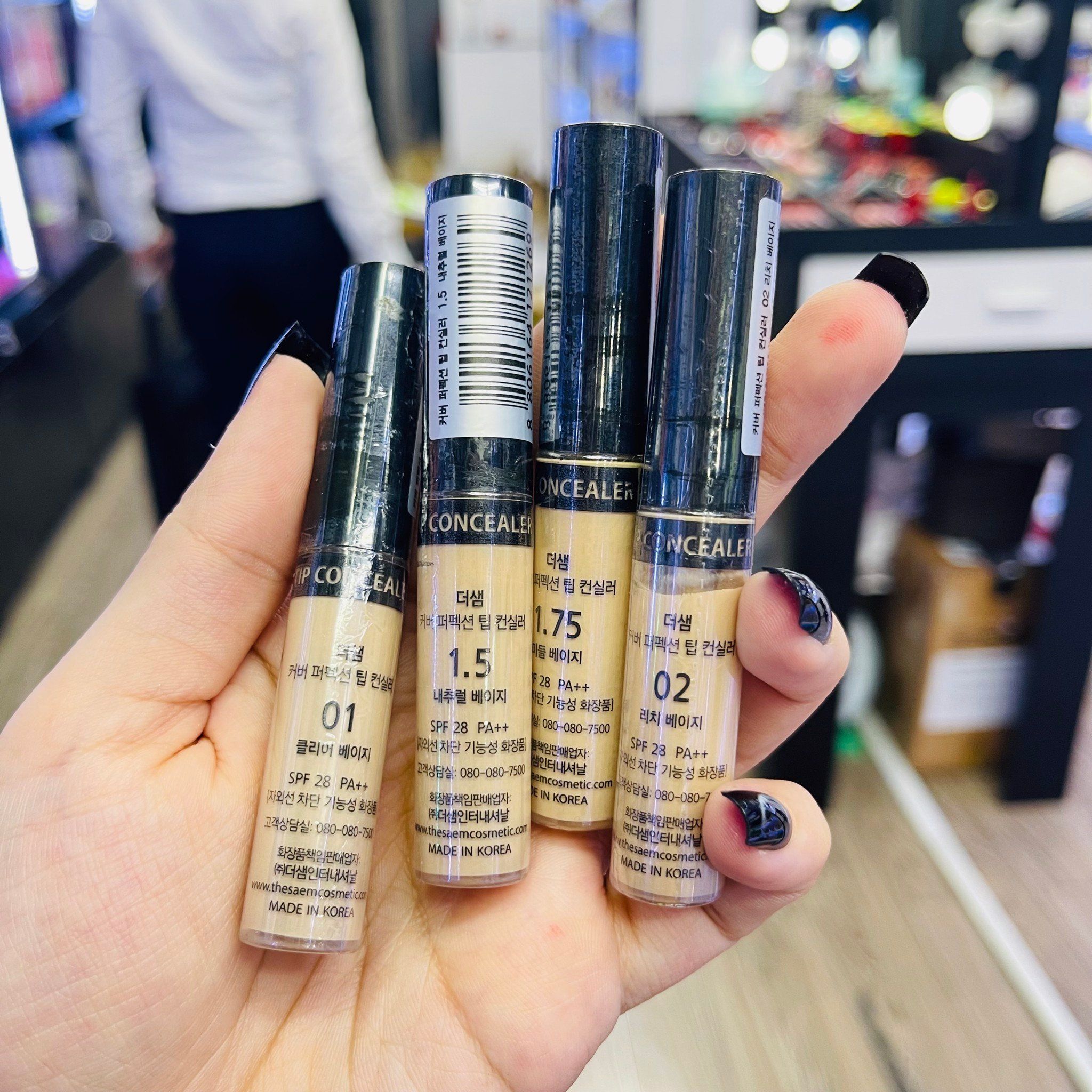  Kem Che Khuyết Điểm The SAEM Cover Perfection Tip Concealer (6,5g) 