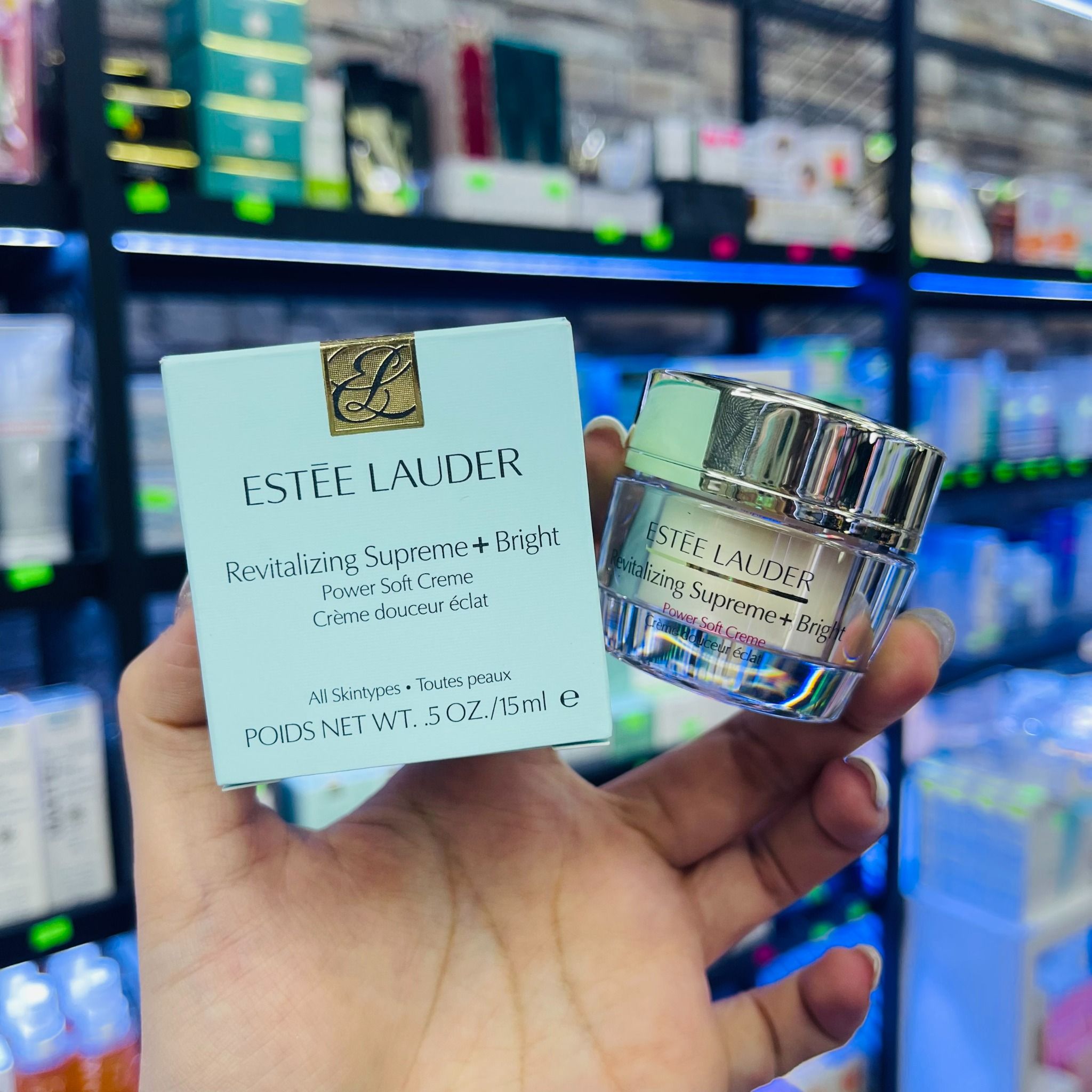  Kem Dưỡng Da Chống Lão Hóa Cao Cấp ESTEE LAUDER Revitalizing Power Soft Creme - 15ml 