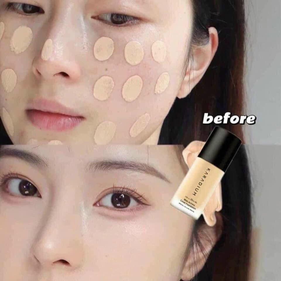  Kem Nền Che Phủ Chống Lão Hóa KARADIUM Main Actress Cover Foundation SPF30 PA++ 30ml 