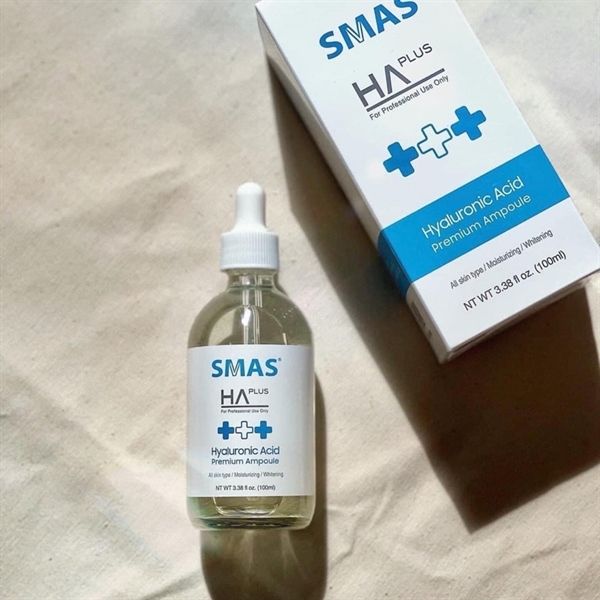  Tinh Chất Cấp Ẩm, Căng Bóng Sáng Da SMAS HA Premium Ampoule 100ml 