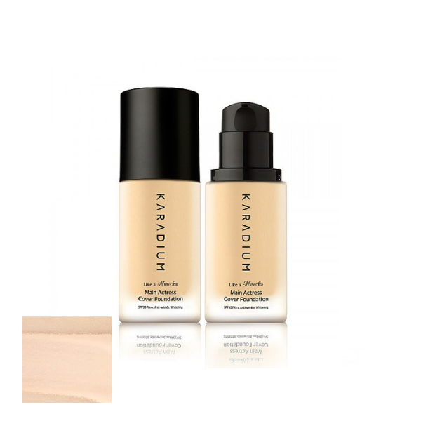  Kem Nền Che Phủ Chống Lão Hóa KARADIUM Main Actress Cover Foundation SPF30 PA++ 30ml 