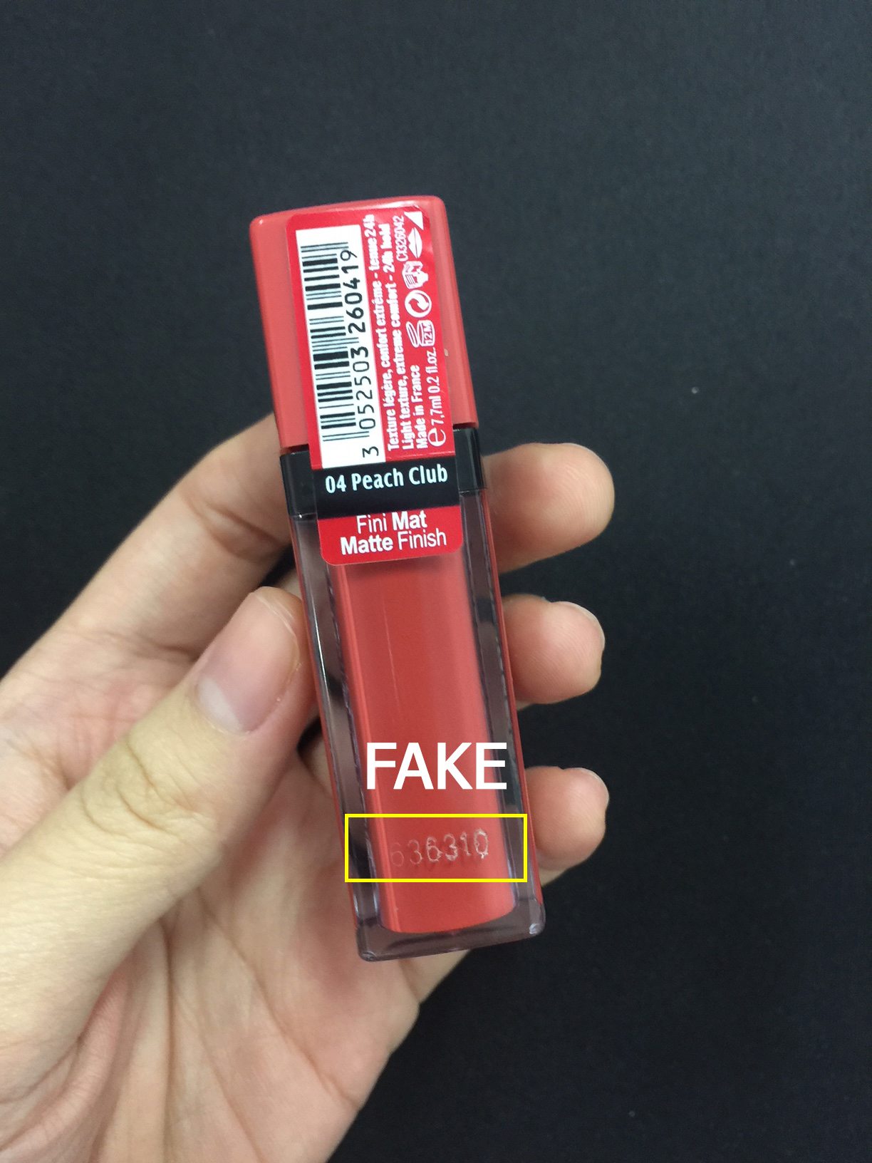 Bật mí cách nhận biết son Bourjois Velvet Auth và Fake - Bicicosmetics