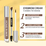  Gel Kẻ Lông Mày Không Trôi KIMUSE Waterproof Long-Lasting Eyebrow Gel (Kèm Cọ) 