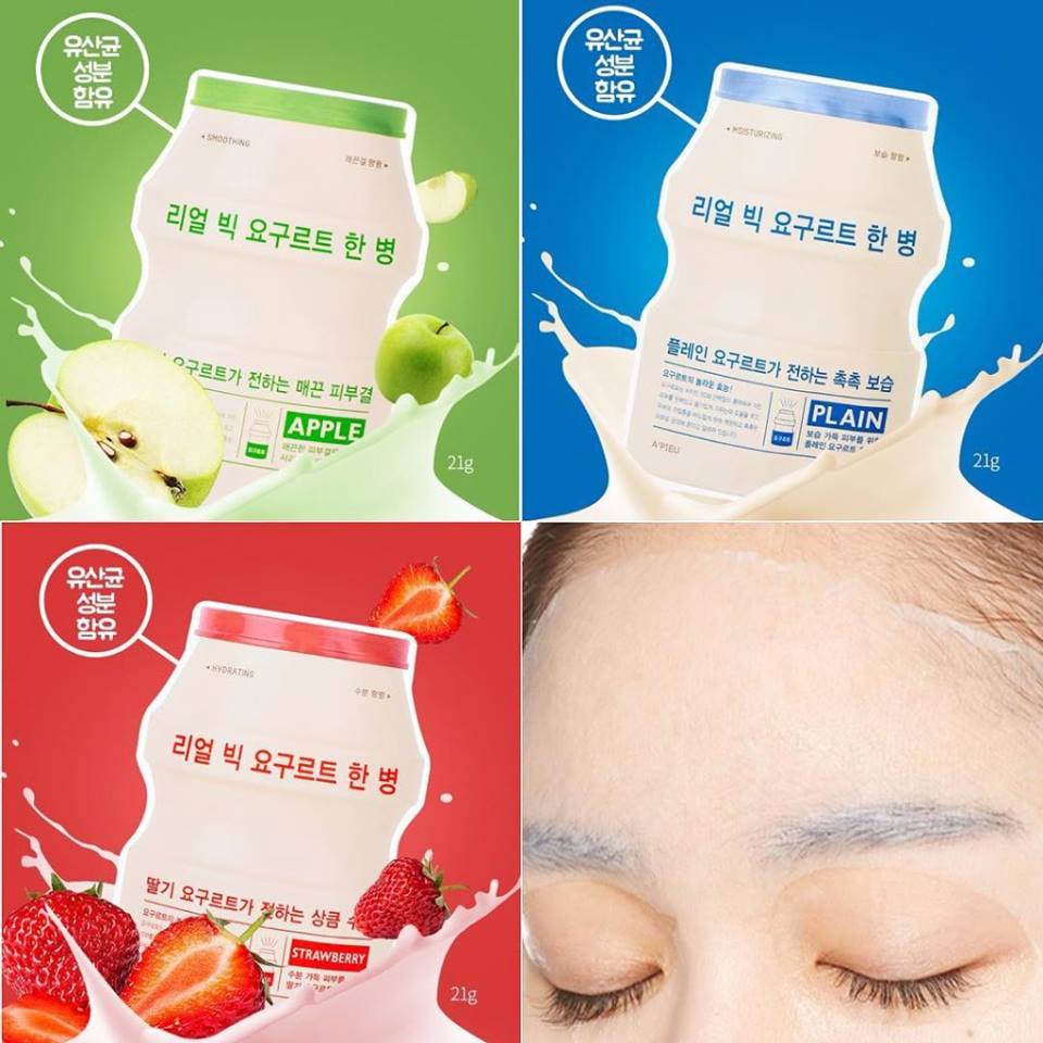 Nhanh tay lựa chọn loại mặt nạ sữa chua yêu thích thôi nào!