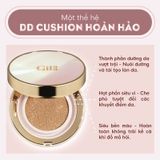  (MẪU MỚI GLAMRR Q) Phấn Nước Che Phủ, Kiềm Dầu Mỏng Mịn GLAMRR Q x GILLA Long Wear DD Cushion SPF50+ PA+++ - Có Tem Phụ 