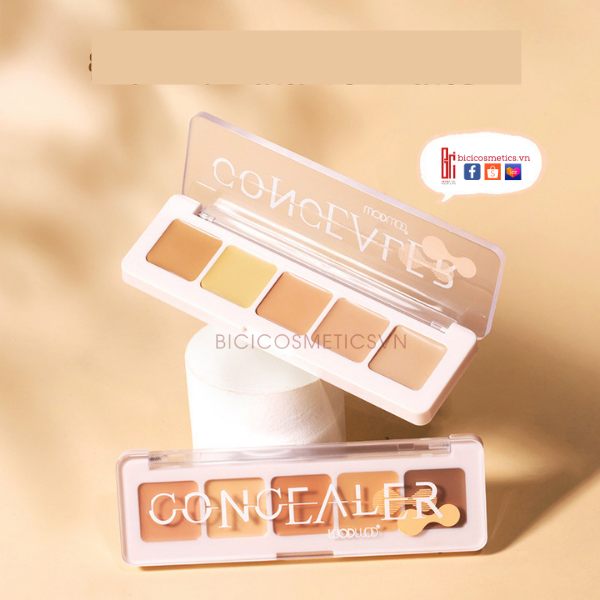  Bảng Che Khuyết Điểm 5 ô WODWOD Concealer Pallete Nội Địa Trung 