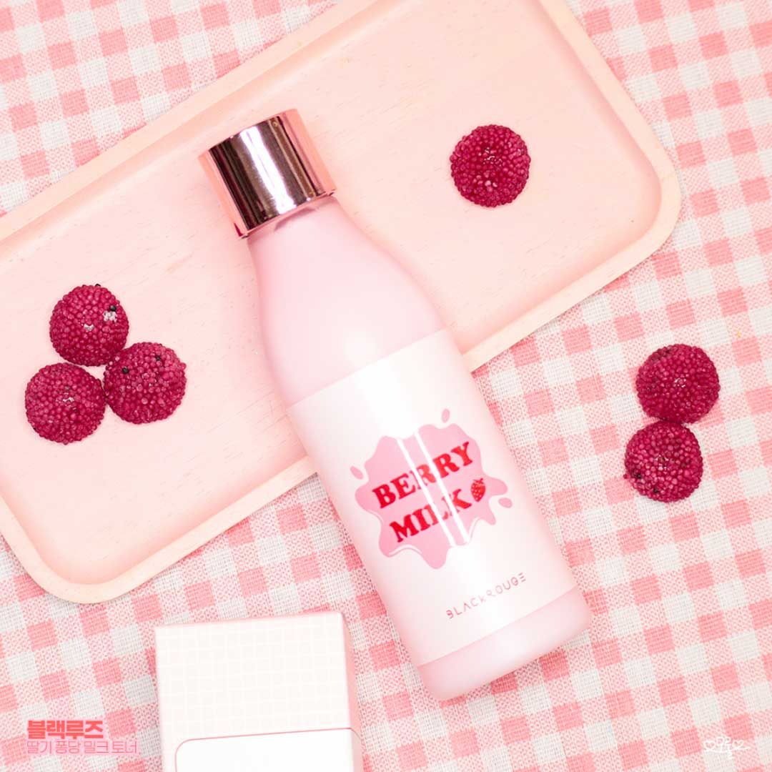  Nước Hoa Hồng Black Rouge Strawberry PongDang Milk Toner 200ml 