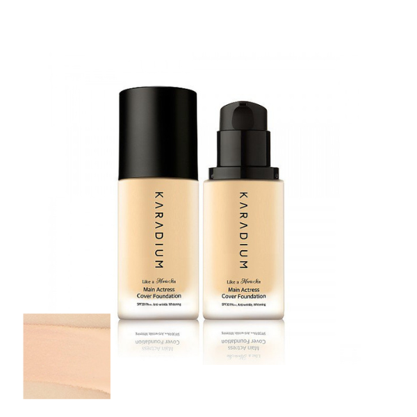  Kem Nền Che Phủ Chống Lão Hóa KARADIUM Main Actress Cover Foundation SPF30 PA++ 30ml 