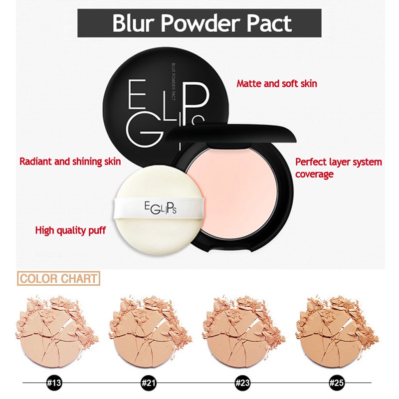 Phấn Phủ Eglips Blur Powder Pact – Bicicosmetics