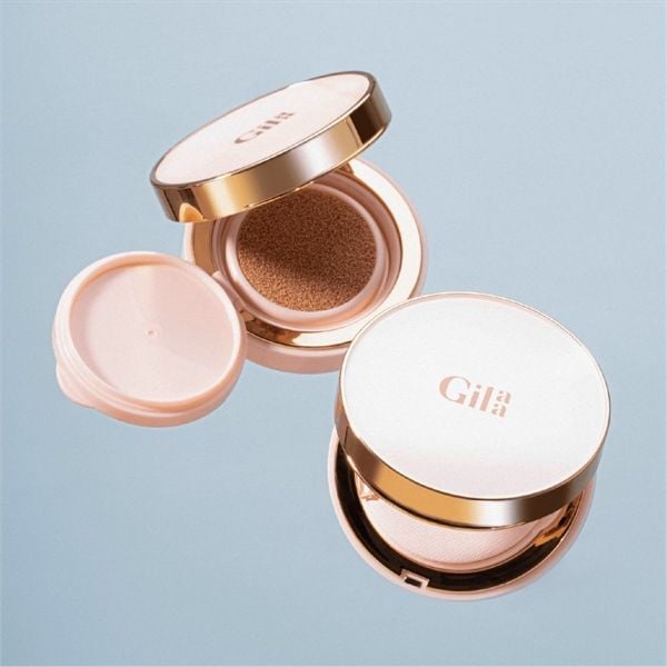  Phấn Nước Che Phủ, Kiềm Dầu Mỏng Mịn GILLA Long Wear DD Cushion SPF50+ PA+++ - Có Tem Phụ 