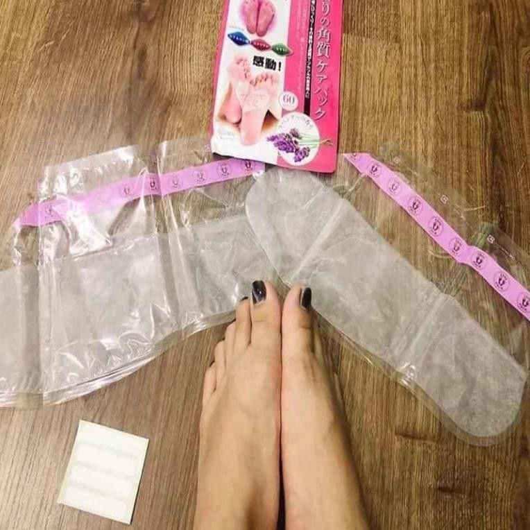  Túi Ủ Tẩy Tế Bào Chết Da Chân TO PLAN Lavender Foot Care Pack Của Nhật 
