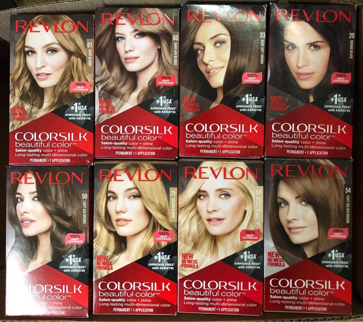  Nhuộm Tóc Revlon Colorsilk Beautiful Color Permanent Hair Color 