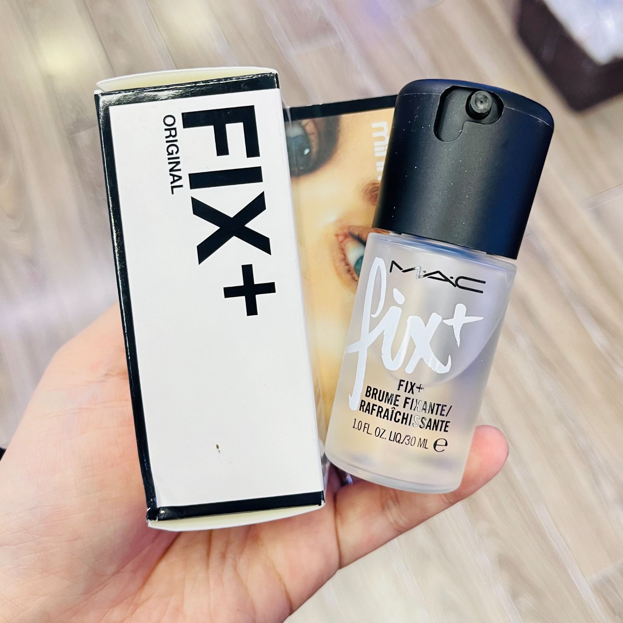  Xịt Khóa Nền GIữ Lớp Trang Điểm Mini MAC Fix+ Original - 30ml (07/24) 