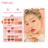  Bảng Màu Mắt Phấn Má Đa Năng 10 Ô PINKFLASH Multi Face Palette | PF-M02 