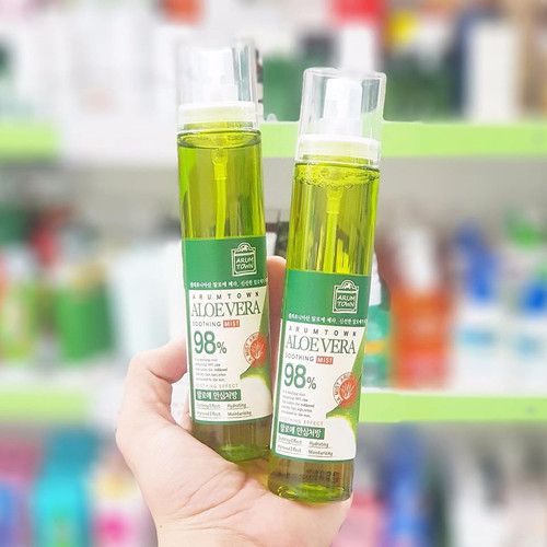  Xịt Khoáng Arumtown Aloe Vera Soothing Mist 