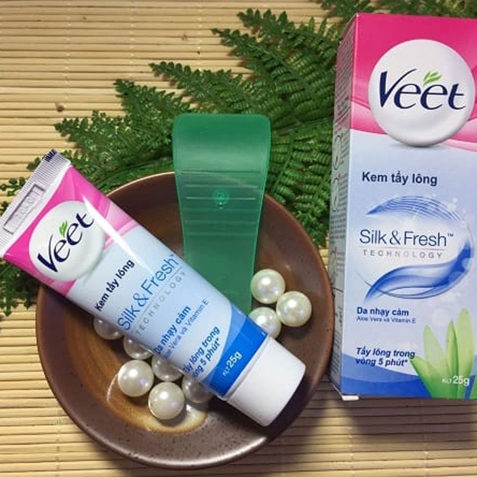  Kem tẩy lông Veet Silk Fresh 