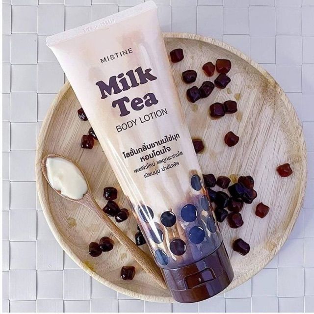  Dưỡng Thể Mistine Milk Tea Body Lotion 