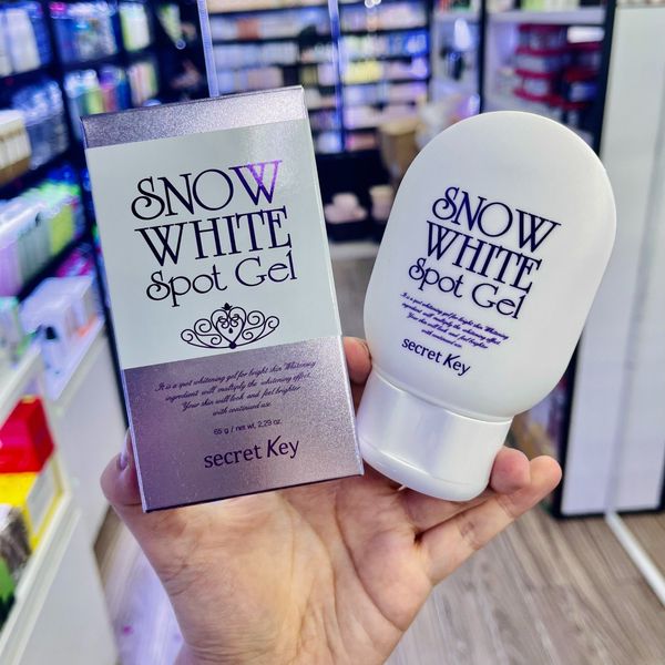  Gel Trị Thâm Nách, Bẹn, Bikini ... SECRET KEY Snow White Spot Gel 65g 