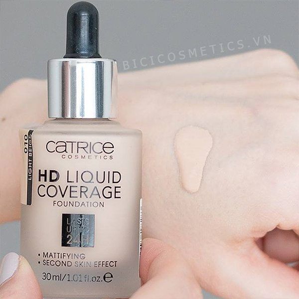  Kem Nền Che Phủ Hoàn Hảo CATRICE HD Liquid Coverage Foundation 