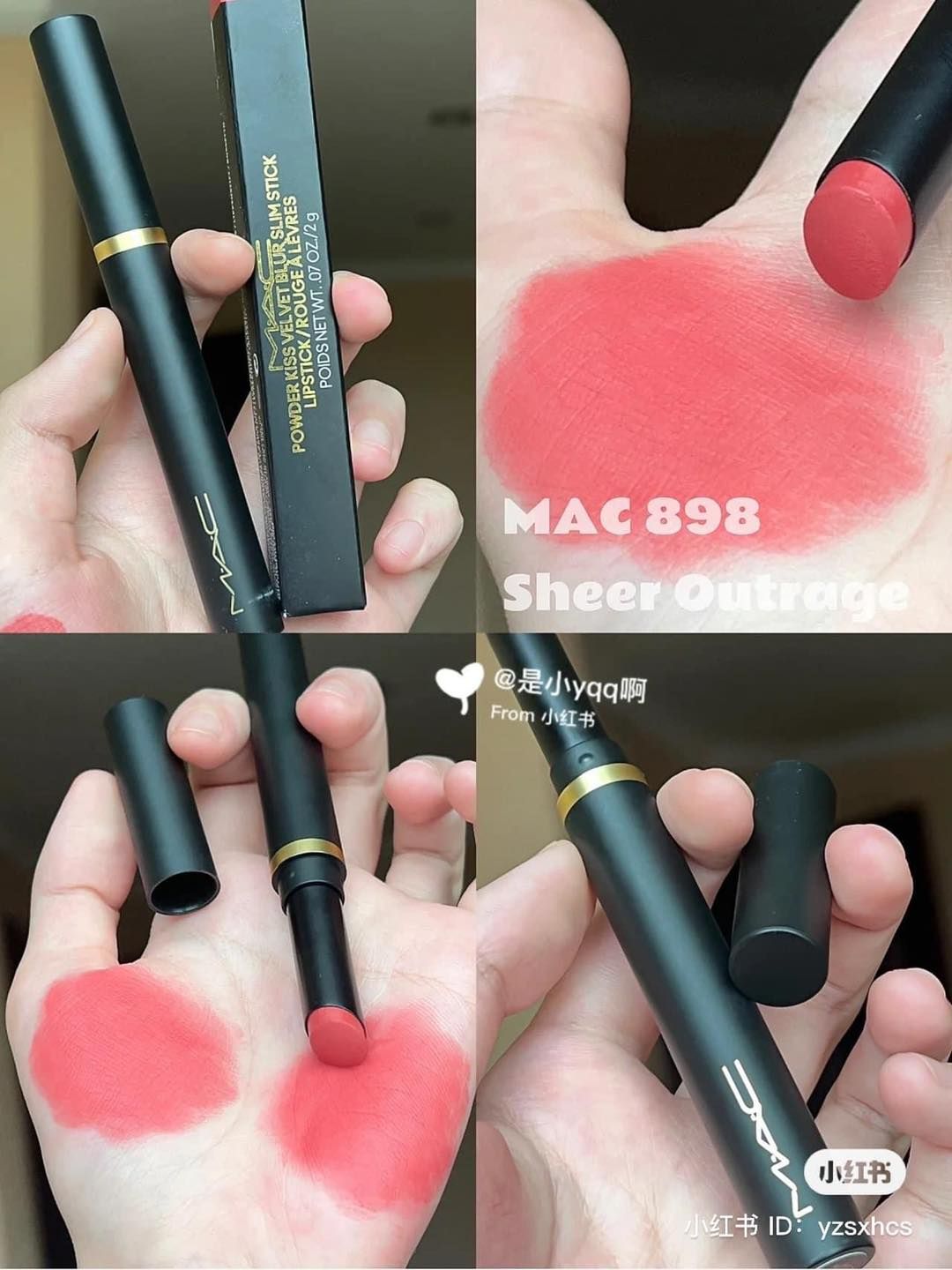  Son Thỏi Lì MAC Powder Kiss Velvet Blur Slim Stick 